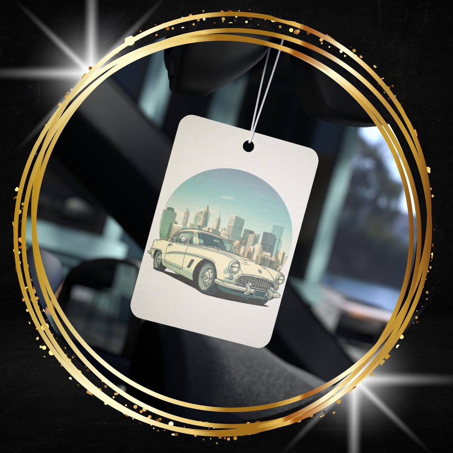 The White Legend: Skyline Corvette Air Freshener