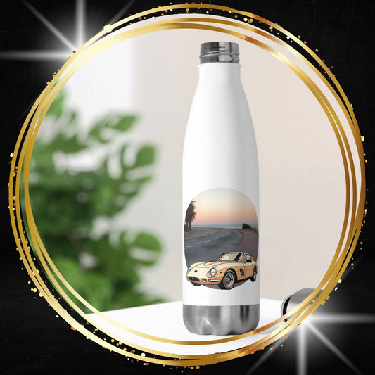 Ferrari 275 GTB Vintage Water Bottle - Iconic Stainless Steel for Sports Car Enthusiasts