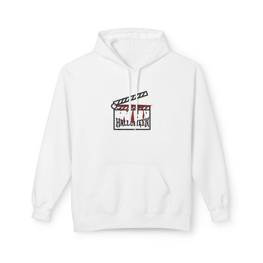 Unisex Midweight Softstyle Fleece Hoodie - Halloween ciak White