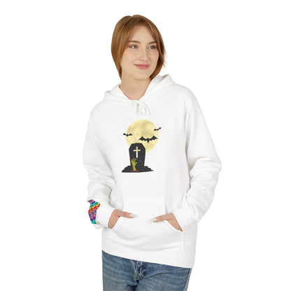 Risen from the Grave: The Halloween Cemetery Unisex Hoodie